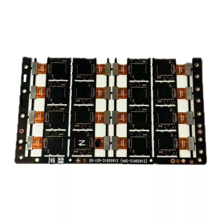 آداپتور صفحه نمایش تاشو ناحیه لولای PCB انعطاف پذیر صلب